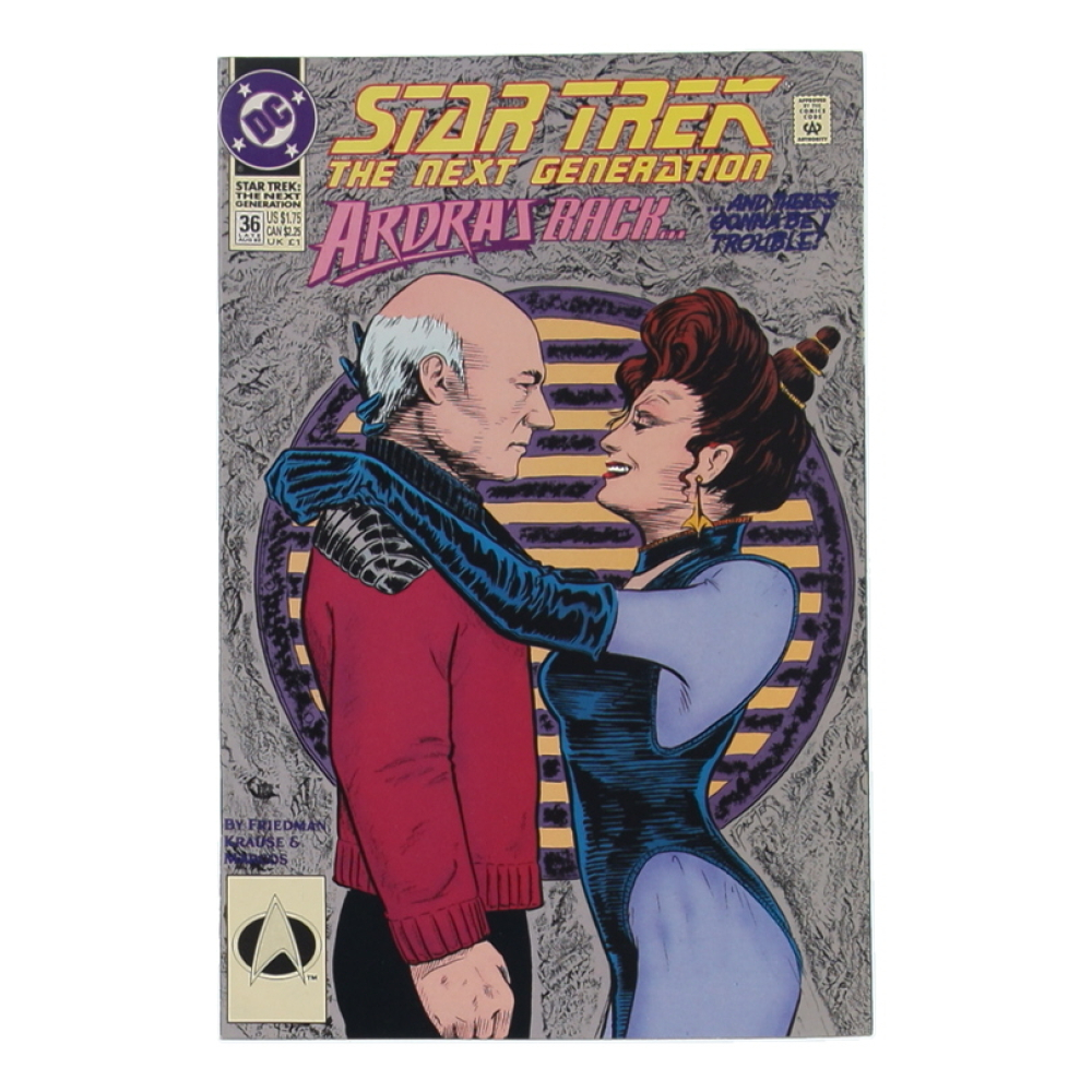 1992 "Star Trek: The Next Generation" Issue #36 DC Comic Book at PristineAuction.com