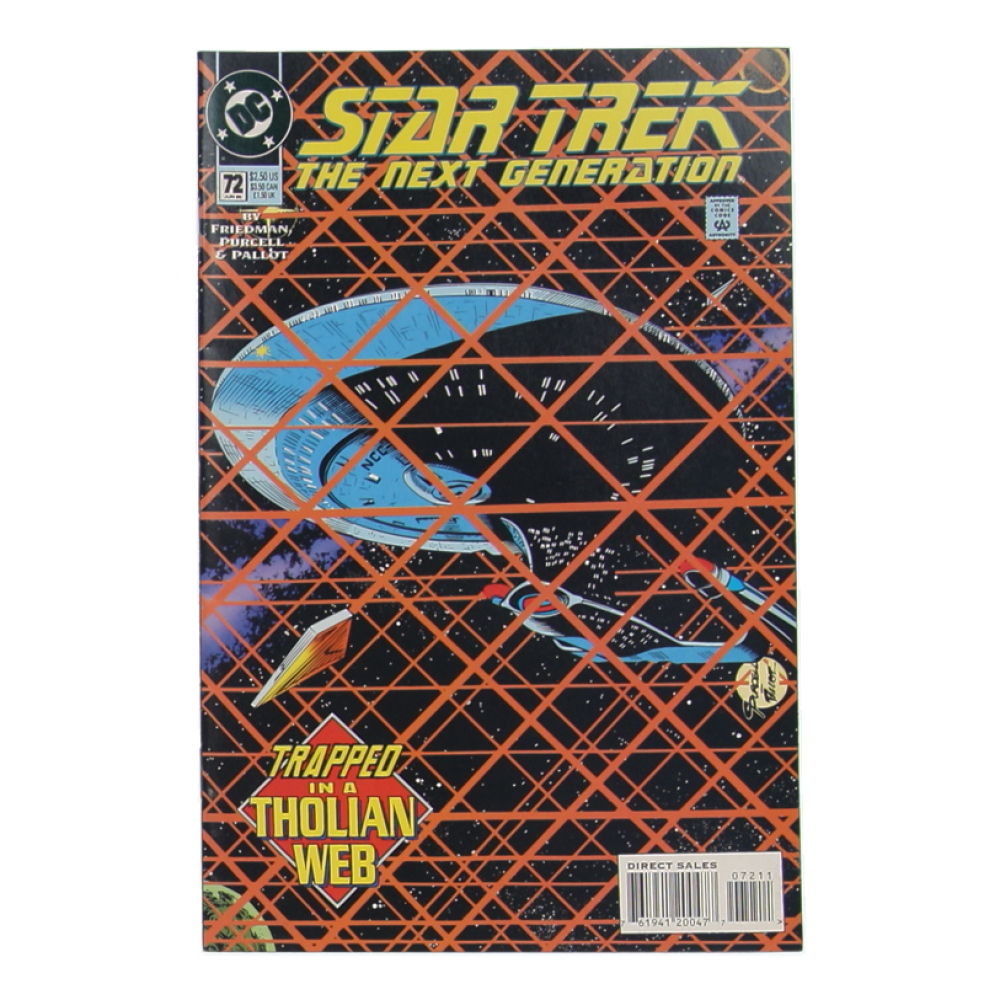 1995 "Star Trek: The Next Generation" Issue #72 DC Comic Book at PristineAuction.com