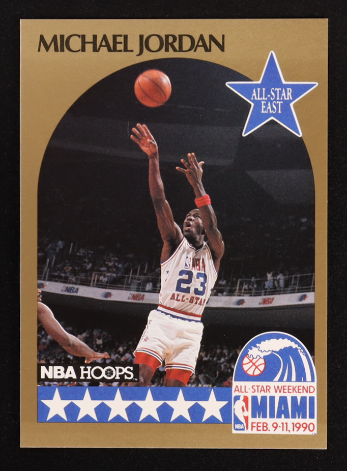Michael Jordan 1990-91 Hoops #5 AS SP at PristineAuction.com Michael Jordan 1990-91 Hoops #5 AS SP at PristineAuction.com