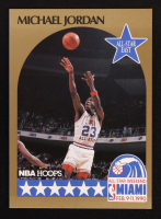 Michael Jordan 1990-91 Hoops #5 AS SP at PristineAuction.com