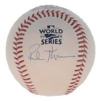 Rob Thomson Signed 2022 World Series Logo Baseball (JSA) at PristineAuction.com