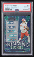 Patrick Mahomes II 2023 Panini Contenders Winning Ticket #16 (PSA 10) at PristineAuction.com