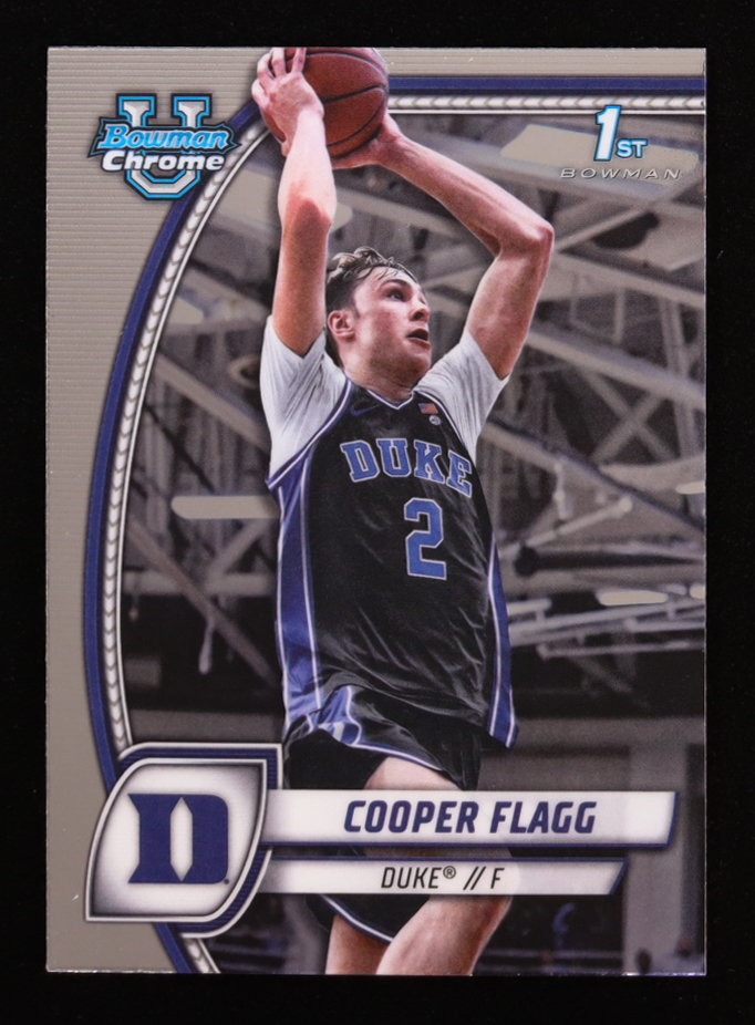 Cooper Flagg 2024-25 Bowman Chrome University #16 RC at PristineAuction.com Cooper Flagg 2024-25 Bowman Chrome University #16 RC at PristineAuction.com