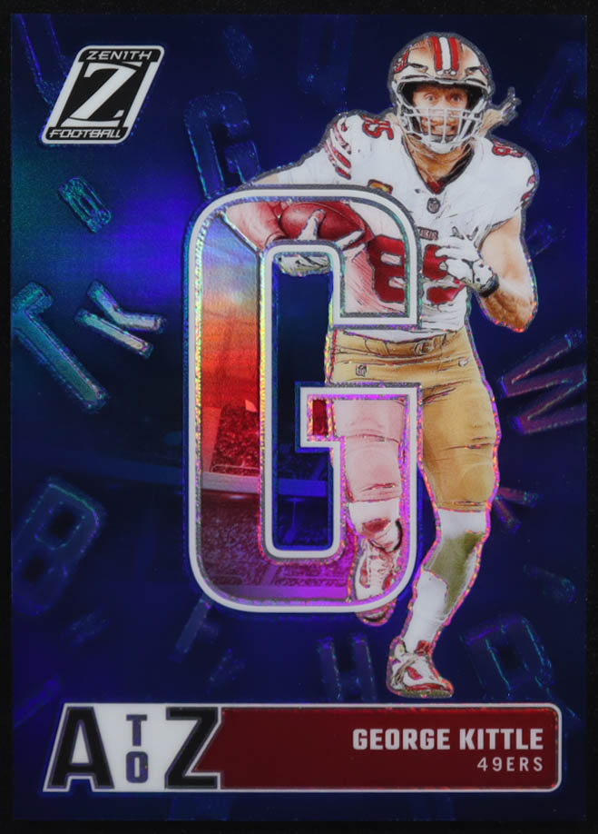 George Kittle 2024 Zenith A to Z Blue #7 #15/25 at PristineAuction.com George Kittle 2024 Zenith A to Z Blue #7 #15/25 at PristineAuction.com