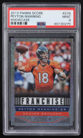 Peyton Manning 2013 Panini Score Showcase Franchise #276 (PSA 9) at PristineAuction.com