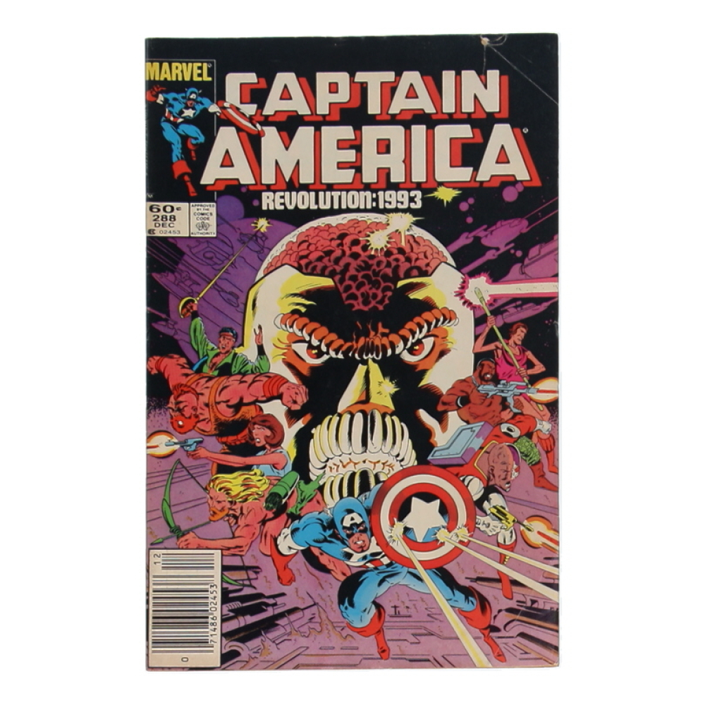 1983 "Captain America" Issue #288 Marvel Comic Book at PristineAuction.com