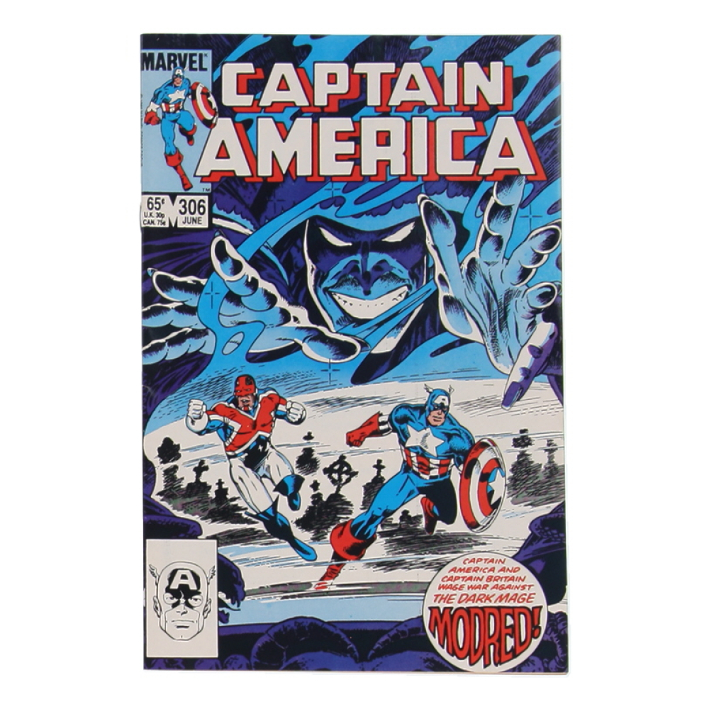 1985 "Captain America" Issue #306 Marvel Comic Book at PristineAuction.com