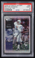 Peyton Manning 2000 Ultimate Victory Parallel 100 #38 #024/100 (PSA 9) at PristineAuction.com