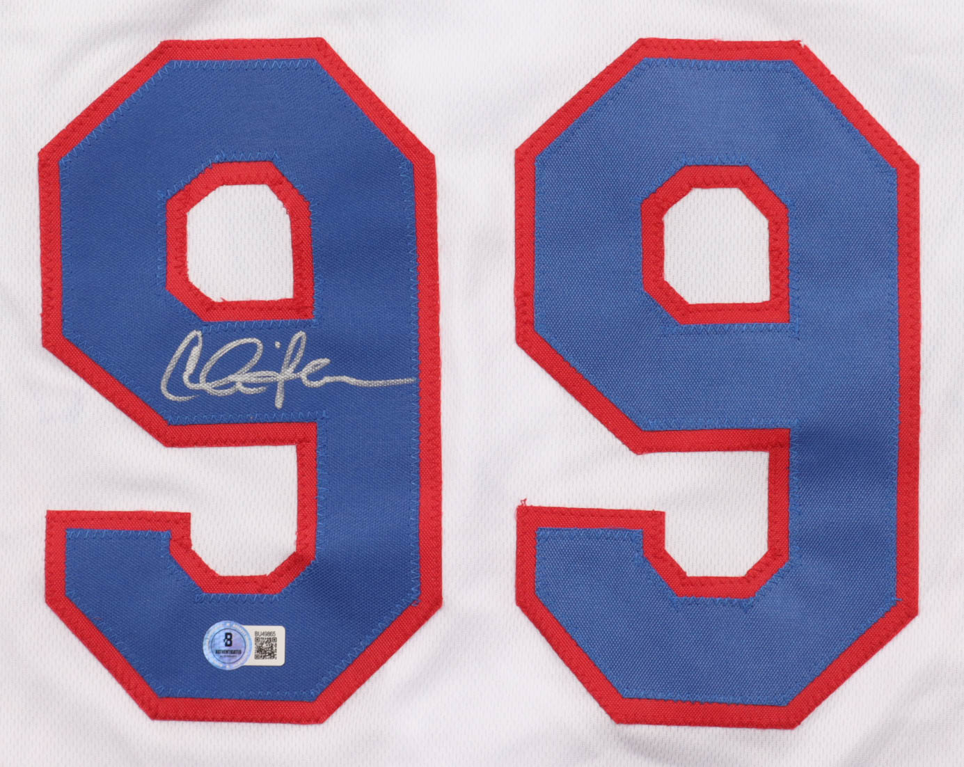 Charlie Sheen Signed Jersey (Beckett) at PristineAuction.com Charlie Sheen Signed Jersey (Beckett) at PristineAuction.com