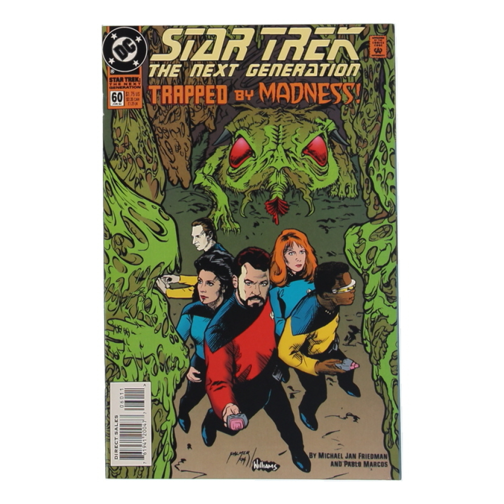1994 "Star Trek: The Next Generation" Issue #60 DC Comic Book at PristineAuction.com