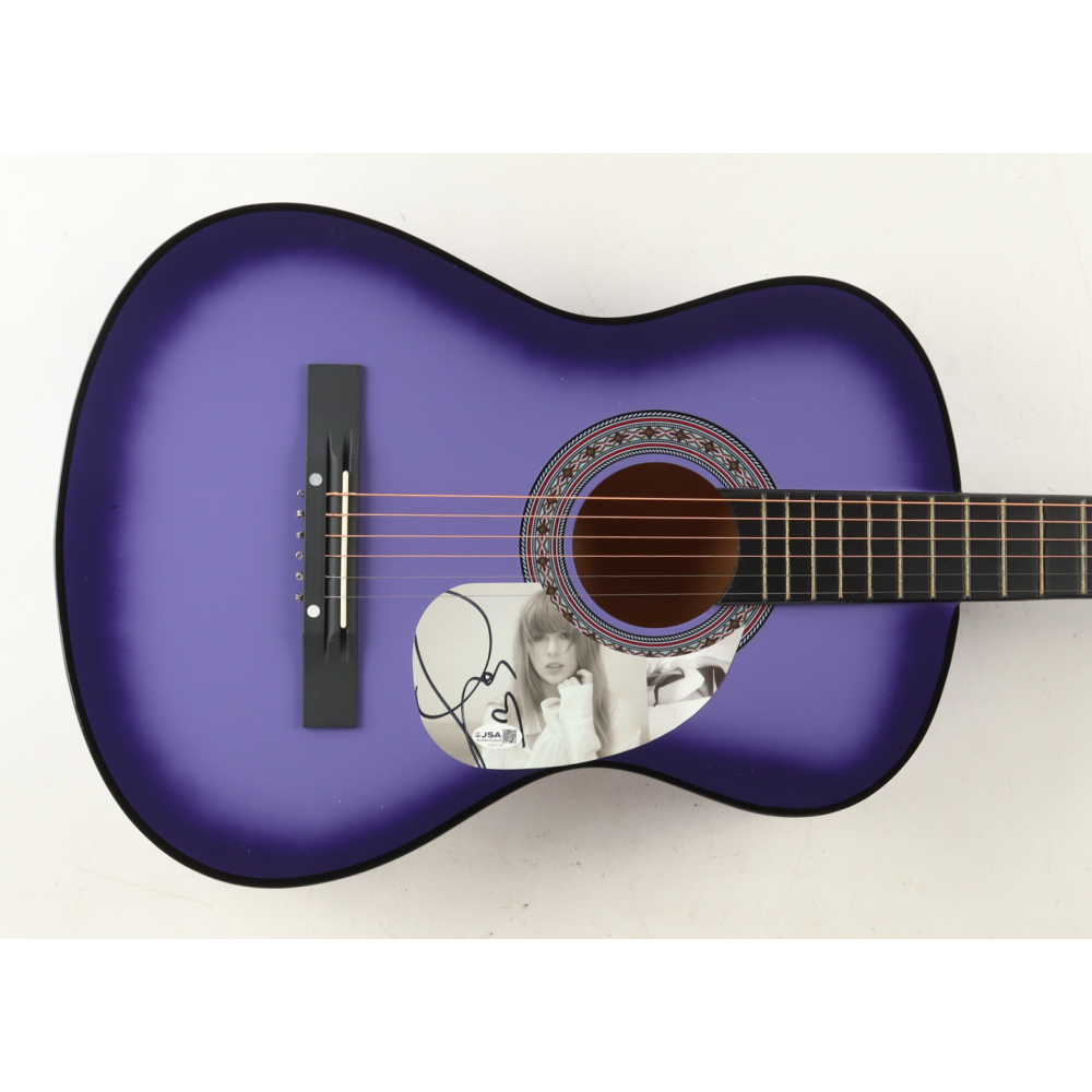 Taylor Swift Guitar with Signed Custom Insert Pickguard (JSA) at PristineAuction.com