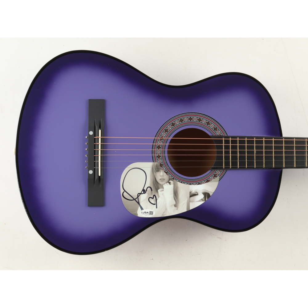 Taylor Swift Guitar with Signed Custom Insert Pickguard (JSA) at PristineAuction.com
