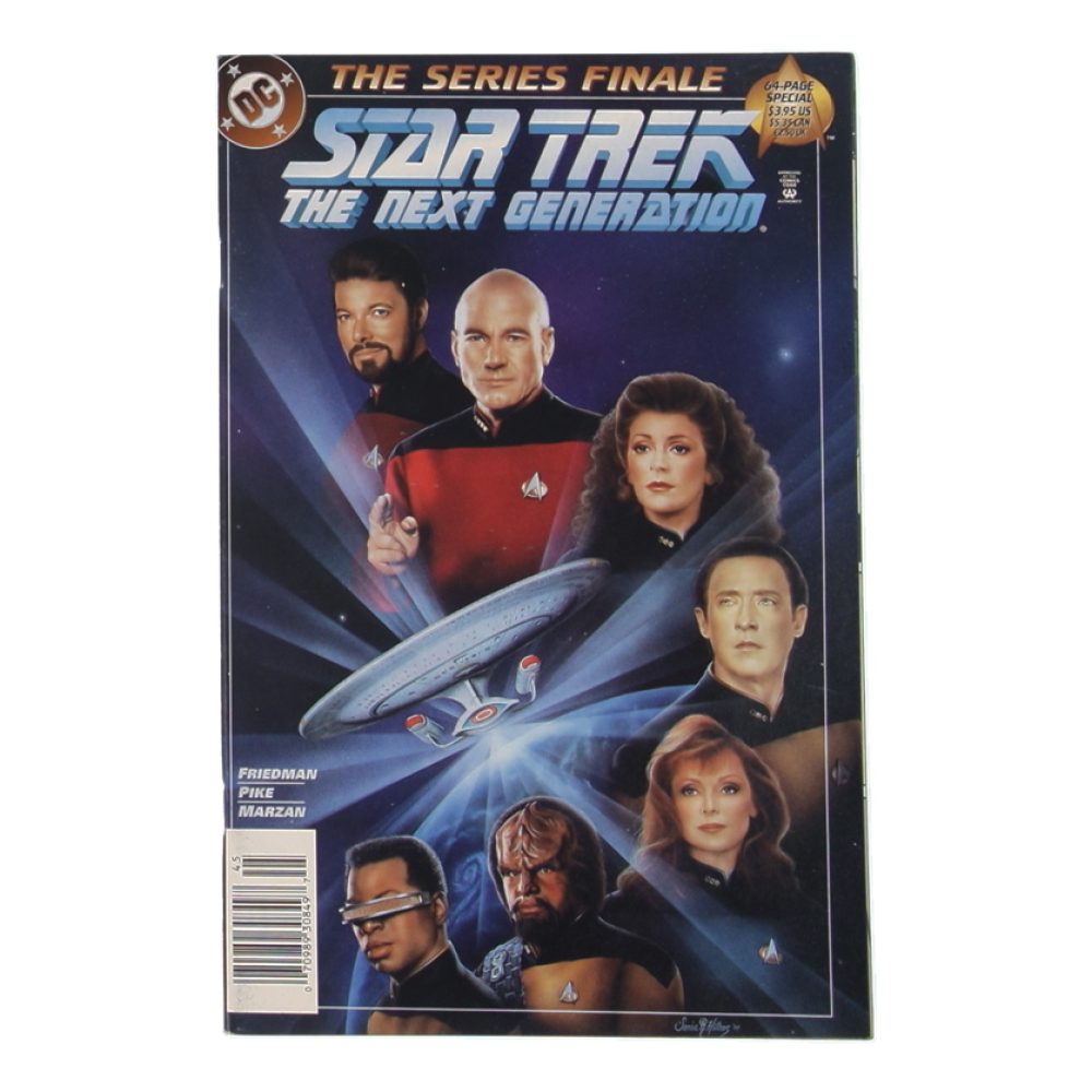 1994 "Star Trek: The Next Generation The Series Finale" Issue #1 DC Comic Book at PristineAuction.com