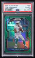 Tua Tagovailoa 2020 Panini Prizm Green #339 RC (PSA 10) at PristineAuction.com