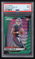 Michael Penix Jr. 2024 Panini Prizm Green Wave #378 RC (PSA 9) at PristineAuction.com