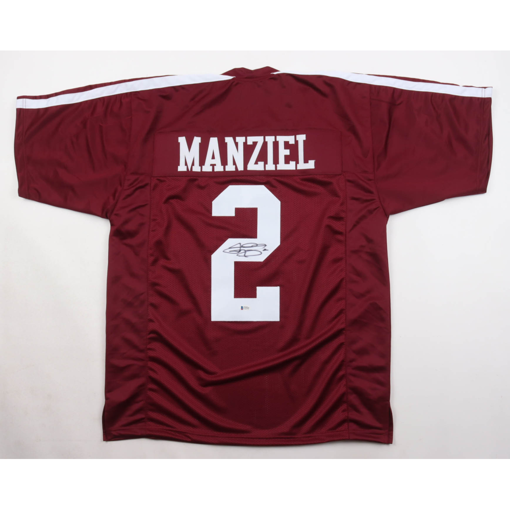 Johnny Manziel Signed Jersey (Beckett) at PristineAuction.com
