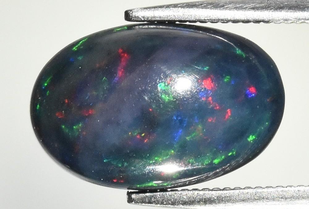 2.19 Carats Natural Black Opal Loose at PristineAuction.com 2.19 Carats Natural Black Opal Loose at PristineAuction.com