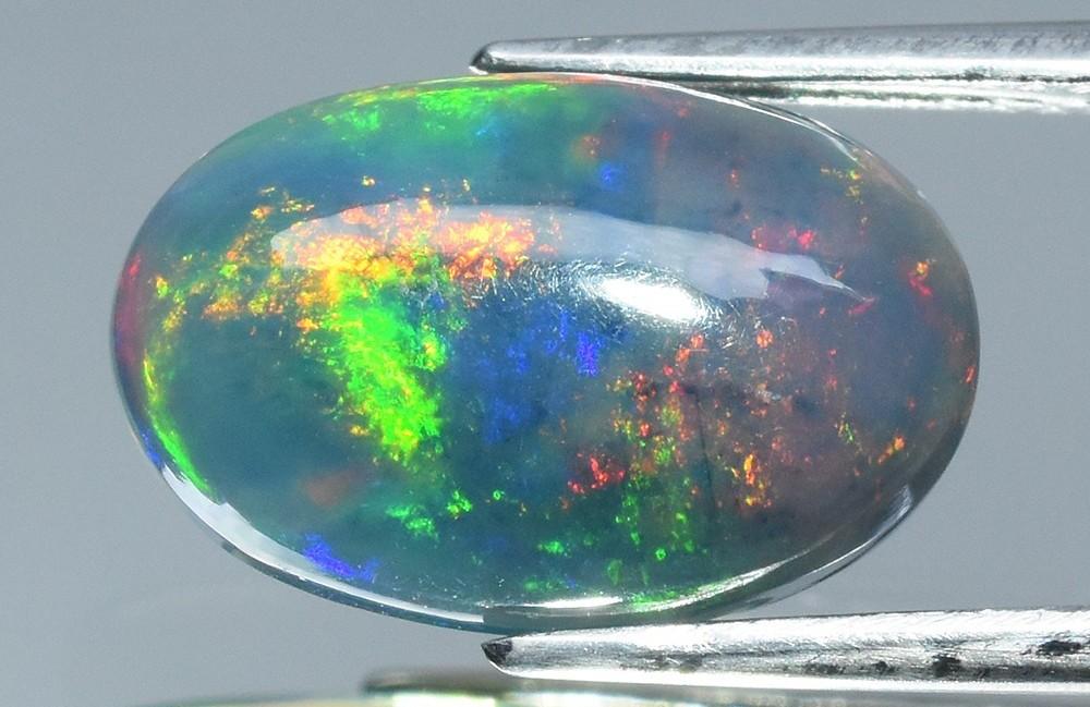 2.56 Carats Natural Black Opal Loose at PristineAuction.com 2.56 Carats Natural Black Opal Loose at PristineAuction.com