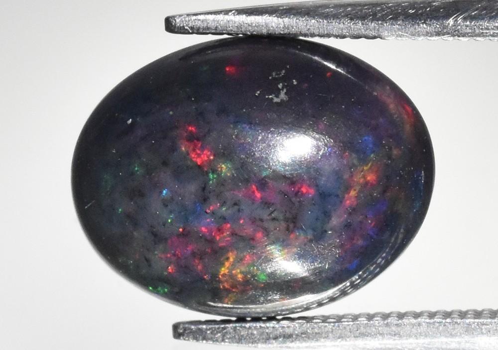 2.58 Carats Natural Black Opal Loose at PristineAuction.com 2.58 Carats Natural Black Opal Loose at PristineAuction.com