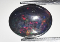 2.58 Carats Natural Black Opal Loose at PristineAuction.com