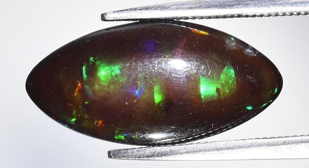 2.51 Carats Natural Black Opal Loose at PristineAuction.com 2.51 Carats Natural Black Opal Loose at PristineAuction.com