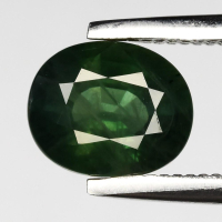 1.08 Carats Natural Green Sapphire Loose at PristineAuction.com