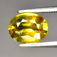 2.13 Carats Natural Yellow Sapphire Loose at PristineAuction.com