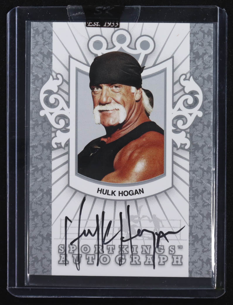 Hulk Hulk Hogan 2007 Sportkings Autograph Silver #AHH at PristineAuction.com Hulk Hulk Hogan 2007 Sportkings Autograph Silver #AHH at PristineAuction.com