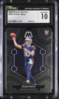 Drake Maye 2024 Panini Mosaic #303 RC (CGC 10) at PristineAuction.com
