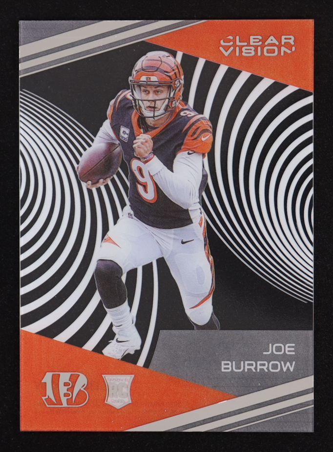 Joe Burrow 2020 Panini Clear Vision Rookies #1 RC at PristineAuction.com Joe Burrow 2020 Panini Clear Vision Rookies #1 RC at PristineAuction.com