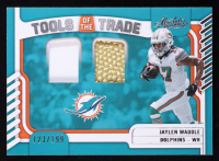 Jaylen Waddle 2022 Absolute Tools of the Trade Dual Materials #36 #123/199 at PristineAuction.com