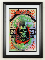 2019 Metallica Amsterdam Concert Custom Framed Poster at PristineAuction.com