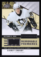Sidney Crosby 2019-20 Upper Deck Premier Memorable Premieres Jerseys #MPSC at PristineAuction.com