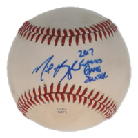 Michael Kopech Signed OSL Baseball Inscribed "2017 Futures Game Starter" (Beckett) at PristineAuction.com