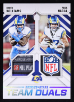 Kyren Williams / Puka Nacua 2025 Rookies and Stars Team Dual Jerseys Premium #14 #1/1 at PristineAuction.com
