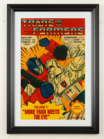 1984 "The Transformers" Volume 1: "More Than Meets The Eye" Custom Framed Print at PristineAuction.com
