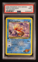 Misty's Goldeen 2000 Pokemon Gym Heroes 1st Edition #85 (PSA 9) at PristineAuction.com
