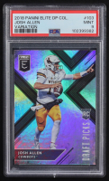Josh Allen 2018 Panini Elite Draft Picks Collegiate Variation #103 RC (PSA 9) at PristineAuction.com