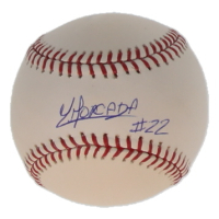 Yoan Moncada Signed OML Baseball (Beckett) at PristineAuction.com