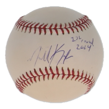 Michael Kopech Signed OML Baseball Inscribed "1st Round 2014" (Beckett) at PristineAuction.com Michael Kopech Signed OML Baseball Inscribed "1st Round 2014" (Beckett) at PristineAuction.com