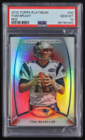 Tom Brady 2012 Topps Platinum Red #50 (PSA 10) at PristineAuction.com