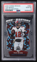 Tom Brady 2020 Panini Mosaic Men of Mastery #MM1 (PSA 10) at PristineAuction.com