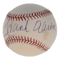 Hank Aaron Signed OML Baseball (PSA Auto 9) at PristineAuction.com