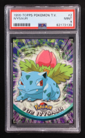 Ivysaur 1999 Topps Pokemon TV Animation Series 1 Green Logo Backs #2 (PSA 9) at PristineAuction.com