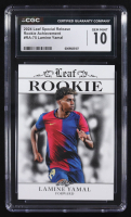 Lamine Yamal 2024 Leaf Special Release Rookie Achievement #RA75 RC (CGC 10) at PristineAuction.com