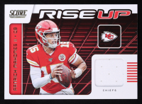 Patrick Mahomes II 2020 Score Rise Up Jerseys #22 at PristineAuction.com