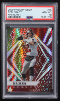 Tom Brady 2020 Panini Phoenix Fire Burst #35 (PSA 10) at PristineAuction.com
