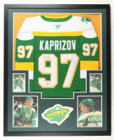 Kirill Kaprizov Signed Custom Framed Wild Authentic Fanatics Jersey Display with Photos (Beckett) at PristineAuction.com