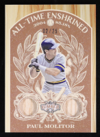 Paul Molitor 2025 Leaf Lumber All-Time Enshrined #AE48 #02/25 at PristineAuction.com