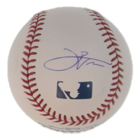 Leo De Vries signed OML Baseball (Beckett) at PristineAuction.com